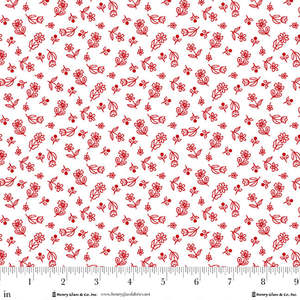 Woodland Friends: Gail Pan~Redberry Lane~ Mini Calico ~ White