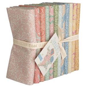 Bundle Save: Preorder: Tilda~ Songbird~ Blenders Stella & Lila Bundle of 12 Fat Quarters