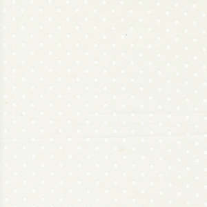 3 Sisters~ Favourite Vintage Linens~Perfect Dot Cream