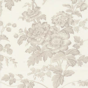 3 Sisters~ Favourite Vintage Linens~ Sister's Floral Cream