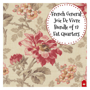 Bundle Save: French General~ Joie De Vivre~Bundle of 12 Fat Quarters