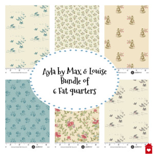 Ayla~ Bundle of 6 Fat Quarters