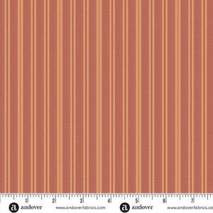 Terra 2 Texture Medium P B Textiles: Laundry Basket Quilts~ Quiltessentials~ Double Stripe Terracotta