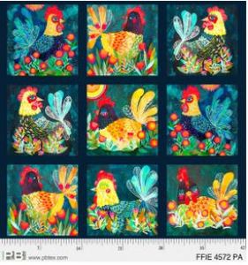 Feathered Fiesta~Panel