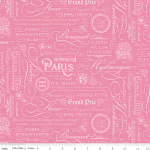 Hydrangeas in the Garden~ Rose text