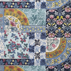 Woodland Friends: Muko~ Collage~ Navy