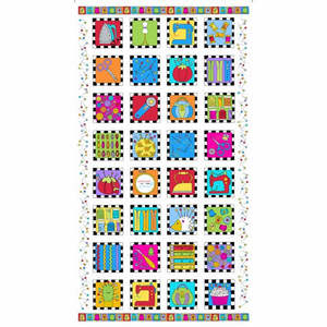 Panels: Sew Happy ~ panel