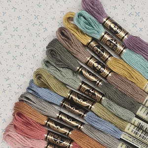 Hatched Patched: Hatched & Patched~ Slow & Steady~DMC Thread Set