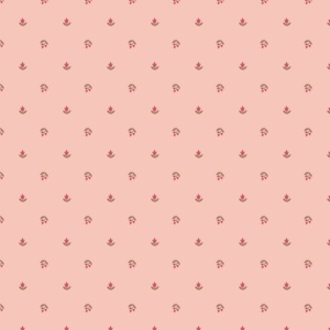 Woodland Friends: French Market~ Flower Dot ~ Pink