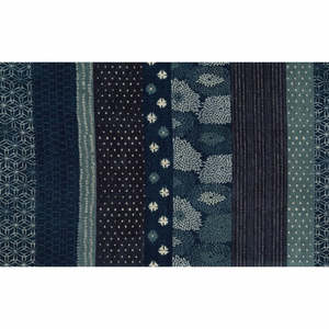 Woodland Friends: Kizu~ Plates~ Blue Collage