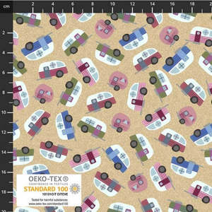 Camper love~Tossed Caravans ~Stof fabrics