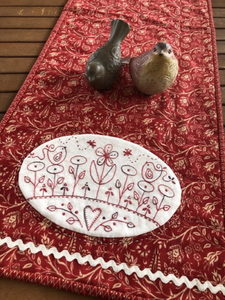 Gail Pan~ My Red Garden~ pattern