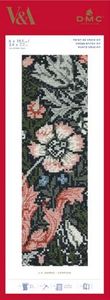 DMC Compton by William Morris V&A Bookmark cross stitch kit