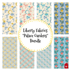 Liberty Fabrics - Palace Gardens~ Bundle of 8 ~ 25 cm pieces