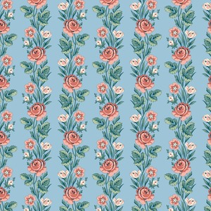 Liberty Fabrics - Palace Gardens~ Regal Stripe C