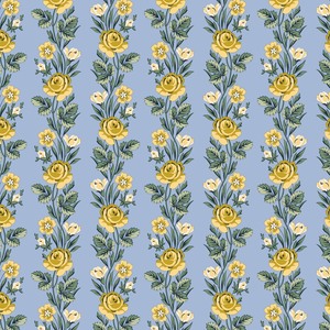 Liberty Fabrics - Palace Gardens~ Regal Stripe A