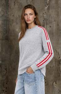 Mimoso Aw23: Moss Bianca sweat MARLE