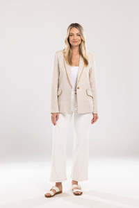 Mimoso Aw23: Ivy Blazer Natural