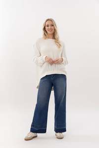Neve Top - Cream knit