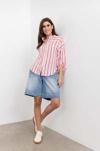 Moss Winter 23: Moss Bronte Shirt - Candy Stripe