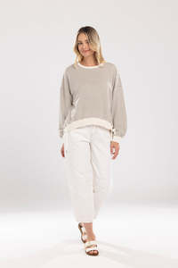 Kylie Sweat Stripe