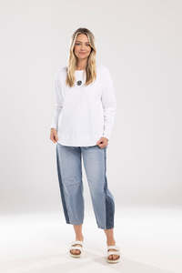 Moss Sale: Ena Sweat White