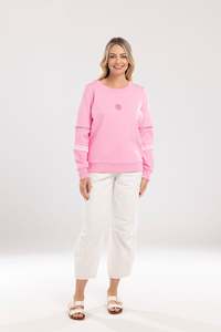 Moss Sale: Zip Sweat Pink