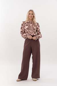 Sienna Pant - Blushing Plum