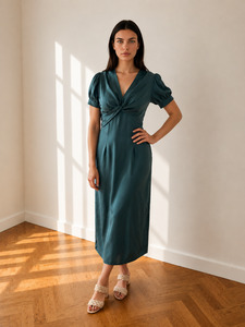 Indentdressedit: CLAUDIA DRESS MALLARD