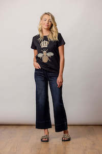 Tops: Queen Bee Tee Black