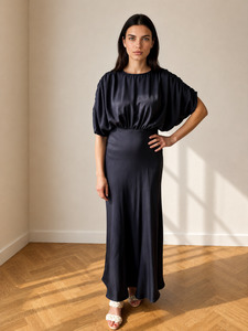 Indentdressedit: GEORGIA DRESS MIDNIGHT