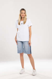 Summer Indent Mi Moso 1: Double denim short
