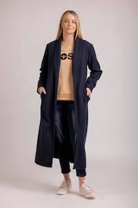 Luca Coat Navy