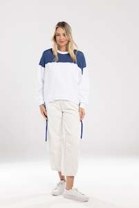 Indent Sweat Injection 25: Kylie Sweat Blue and White
