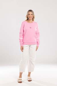 Zip Sweat Pink