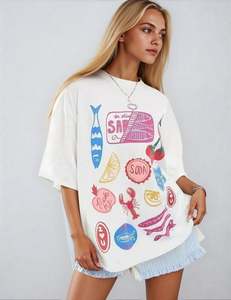 Mimoso Aw23: Graphic Tee Surf & Turf