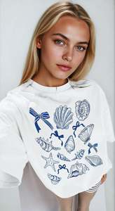 Mimoso Aw23: Graphic Tee Seashells
