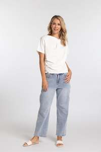 Moss Ss26: Charlie jean - blue