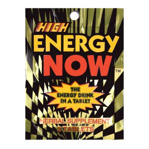 High Energy Now (3 pills)  The Energy Drink in a Tablet
