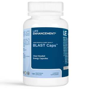 Energizers: Blast Caps (120 capsules) Brain-Food for Fast, Smooth, Clear-Headed Energy