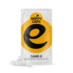 Game-E (Happy Caps) 4 veg caps - Special Best Before Dec 25