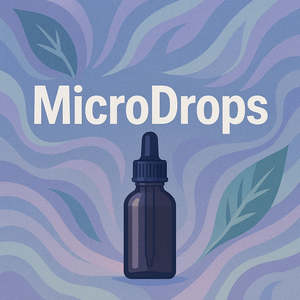 MicroDrops (10ml) Microdosing Tincture