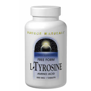 Smart Formulas: L-Tyrosine (100 X 500mg tablets) Supports Cocaine Recovery
