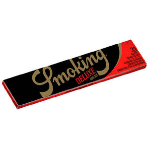 Rolling Papers: Smoking Papers Kingsize (Black) 'Deluxe'