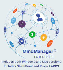 MindManager Enterprise 24 Perpetual 5 user Pack (Government)