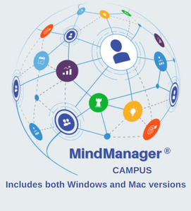 MindManager Professional 24 Subscription School 1000 Pack (Academic)