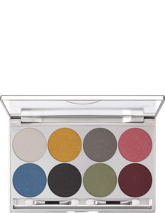 Eyeshadows: Kryolan Eye Shadow 8 Colour Palette