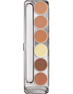 Kryolan Ultra Foundation Palette 6 Colours