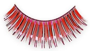 Kryolan Coloured Metallic Eyelashes