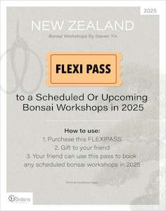 Gift: Bonsai Workshop FLEXIPASS